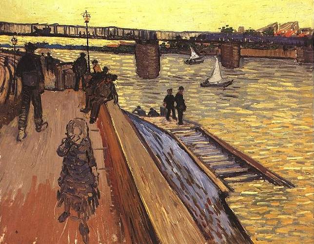 Vincent Van Gogh The Bridge at Trinquetaille